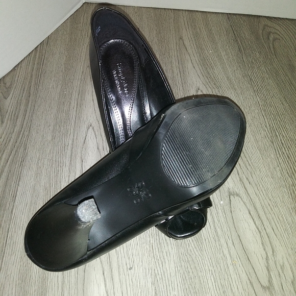 Black Open Toe Heel - Picture 9 of 10